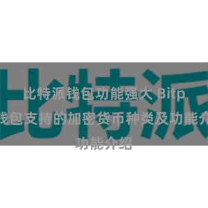 比特派钱包功能强大 Bitpie钱包支持的加密货币种类及功能介绍