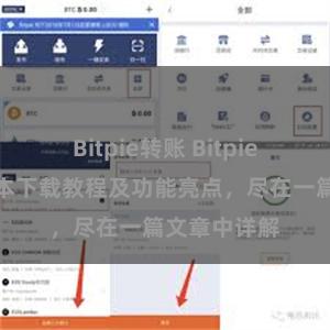 Bitpie转账 Bitpie钱包最新版本下载教程及功能亮点，尽在一篇文章中详解