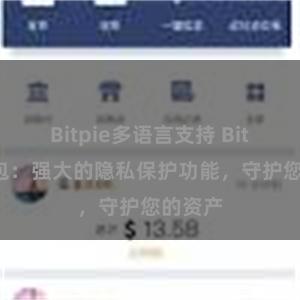 Bitpie多语言支持 Bitpie钱包：强大的隐私保护功能，守护您的资产