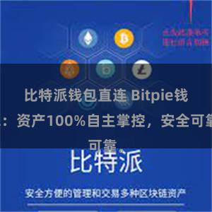 比特派钱包直连 Bitpie钱包：资产100%自主掌控，安全可靠。