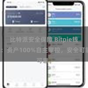 比特派安全保障 Bitpie钱包：资产100%自主掌控，安全可靠。