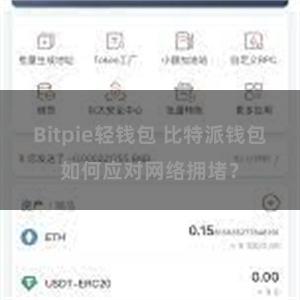 Bitpie轻钱包 比特派钱包如何应对网络拥堵？