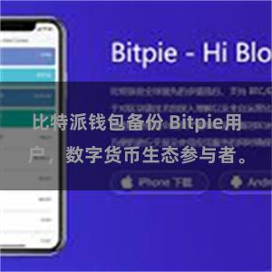 比特派钱包备份 Bitpie用户，数字货币生态参与者。